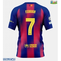 Barcelona Ferran Torres #7 Hjemmedrakt 2025-26 Kortermet